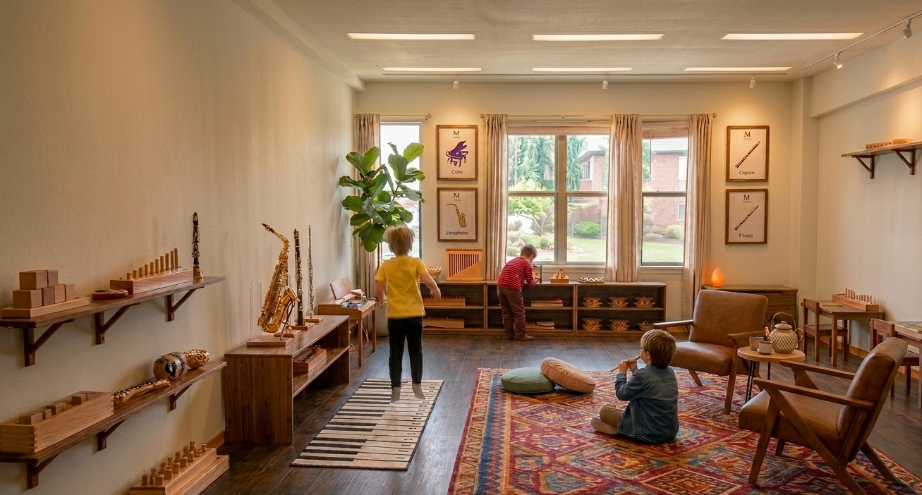 Early childhood music at The Nest Music House