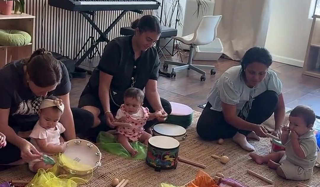 Beginnings — parent and infant sharing music
